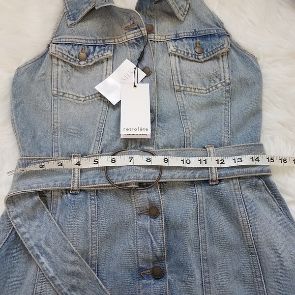 RETROFETE Tamar Denim Dress - Picture 5 of 12